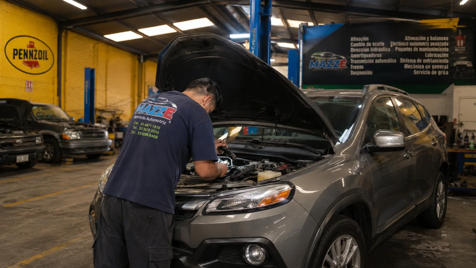 Mantenimiento y reparación de motor